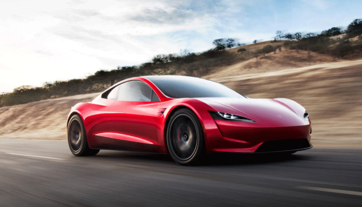 1 Tesla Roadster 2021